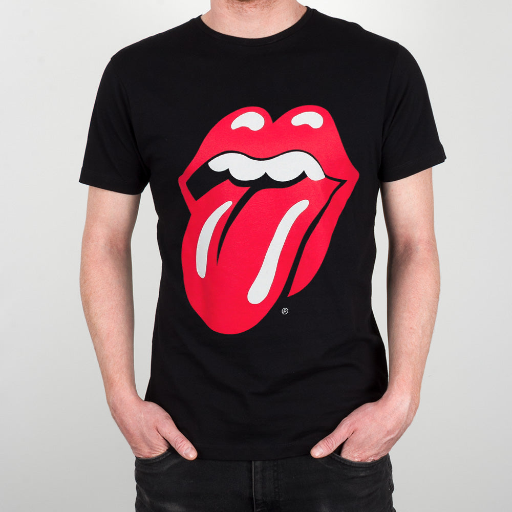 Rolling Stones Classic Tongue Tee - Black