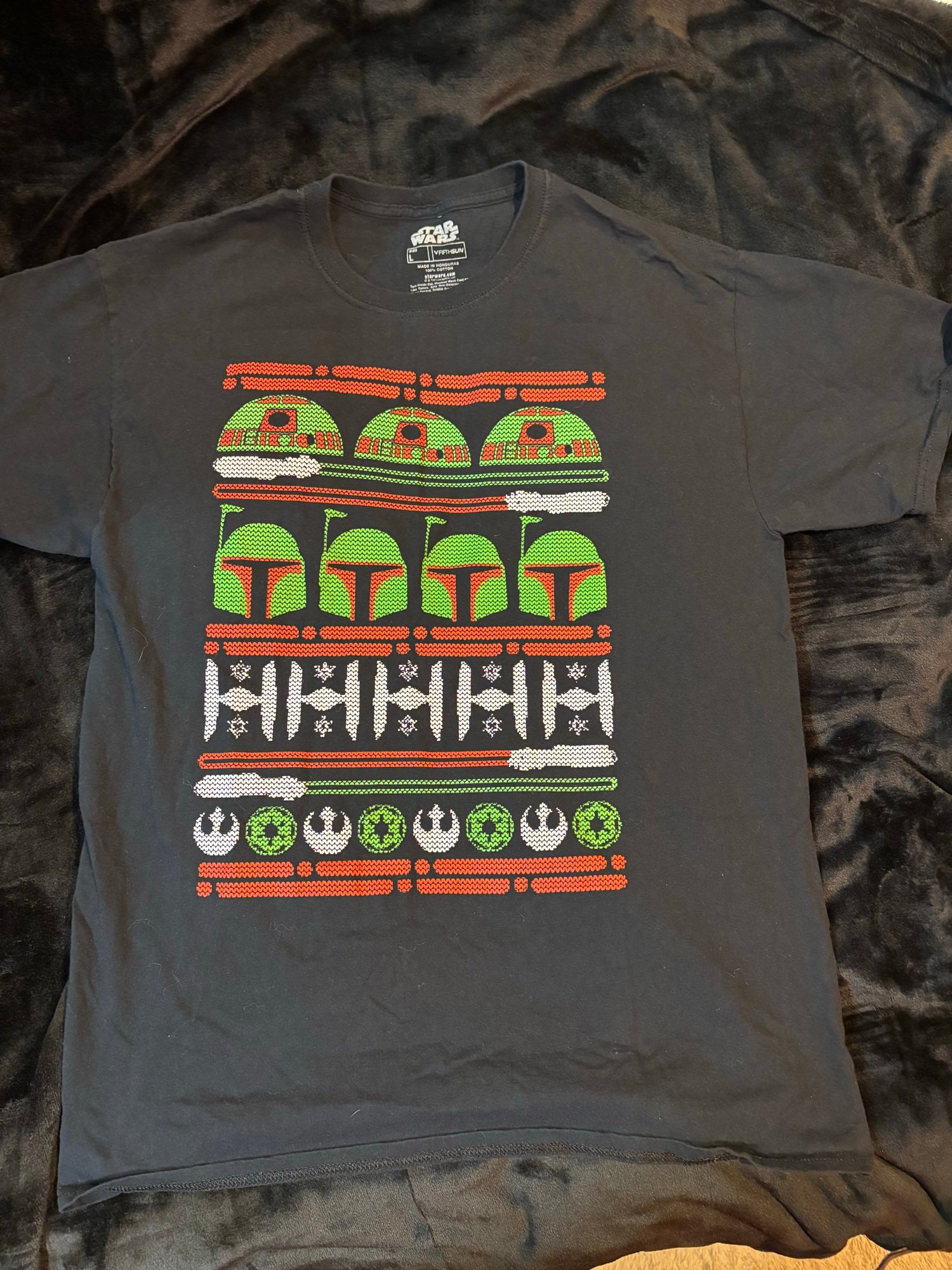 Star Wars Ugly Sweater front