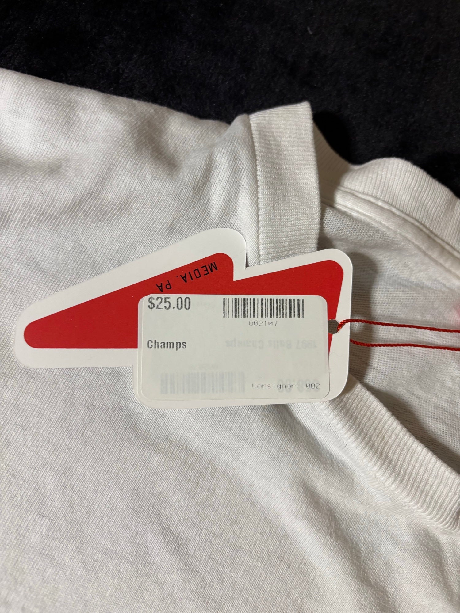 1997 Starter Bulls Team Photo tee