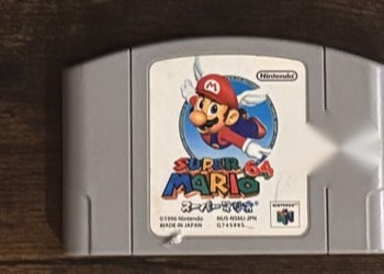 Super Mario 64 N64 Japanese game
