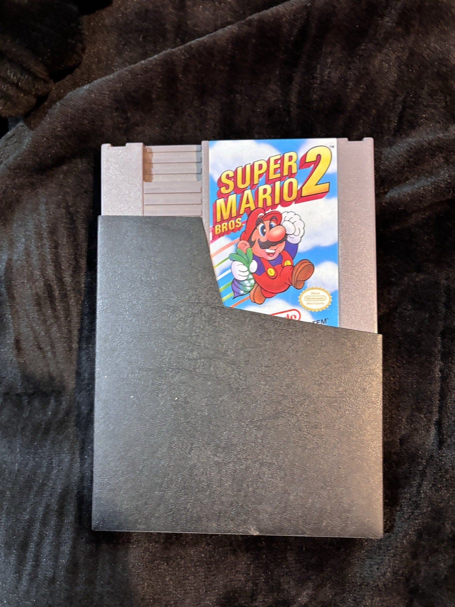 Super Mario Bros 2 for Nintendo NES authentic cartridge