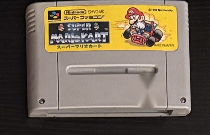 Super Mario Kart SFC Japanese game