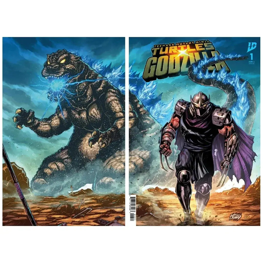 TMNT x Godzilla #1 East Coast Comics Bundle